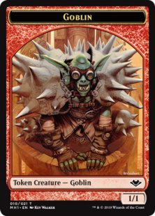 Goblin token (foil) (1/1)