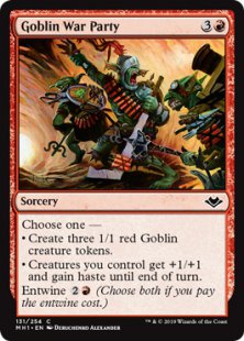 Goblin War Party (foil)