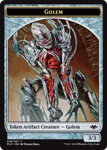 Golem token (3/3)