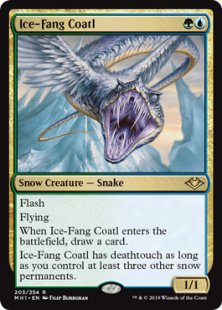 Ice-Fang Coatl (foil)