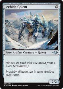 Icehide Golem (foil)