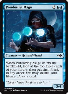 Pondering Mage (foil)