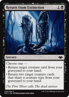 Return from Extinction (foil)