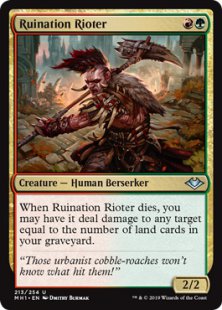 Ruination Rioter (foil)