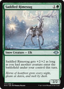 Saddled Rimestag (foil)