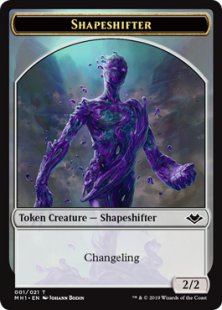 Shapeshifter token (foil) (2/2)