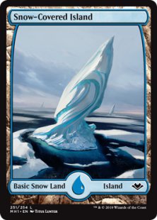 Snow-Covered Island (full art)