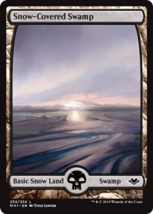 Snow-Covered Swamp (foil)