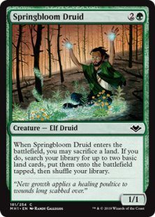 Springbloom Druid (foil)