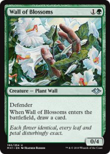 Wall of Blossoms (foil)