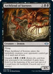 Archfiend of Sorrows (foil)