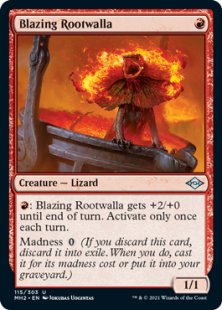 Blazing Rootwalla (foil)