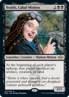 Braids, Cabal Minion (foil-etched)