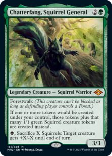 Chatterfang, Squirrel General (foil)