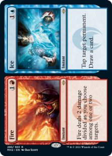 Fire // Ice (foil-etched)