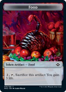 Food token (2) (foil)