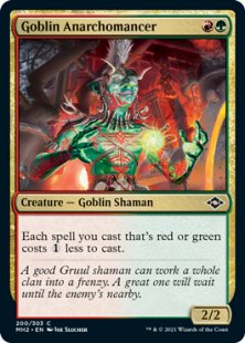 Goblin Anarchomancer (foil)