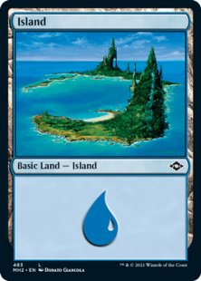 Island (1) (foil-etched)