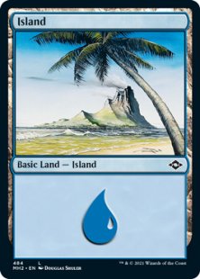 Island (2) (foil-etched)