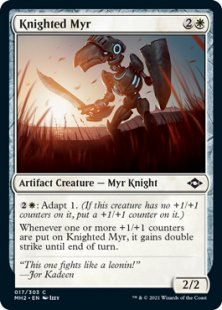 Knighted Myr (foil)