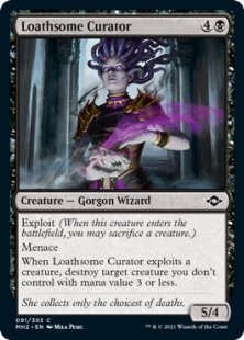 Loathsome Curator (foil)