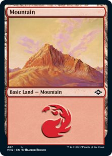 Mountain (1) (foil-etched)