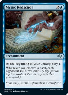 Mystic Redaction (foil)