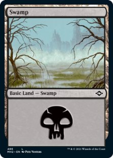 Swamp (2) (foil-etched)