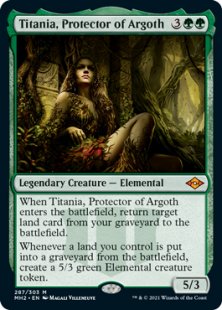 Titania, Protector of Argoth (foil-etched)