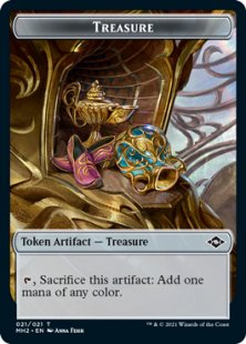 Treasure token (2) (foil)