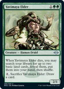 Yavimaya Elder (foil-etched)