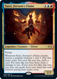 Yusri, Fortune's Flame (foil)