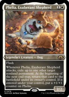 Phelia, Exuberant Shepherd (foil-etched)