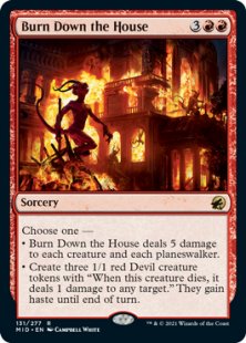 Burn Down the House (foil)