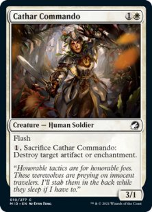 Cathar Commando (foil)