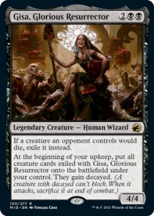 Gisa, Glorious Resurrector (foil)