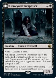 Graveyard Trespasser (foil)