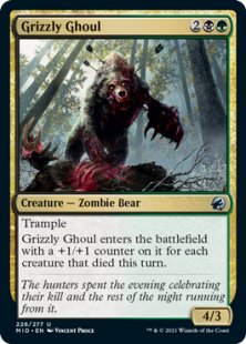 Grizzly Ghoul (foil)