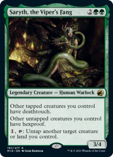 Saryth, the Viper's Fang (foil)