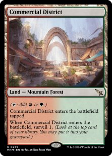 Commercial District (foil)