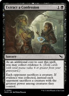 Extract a Confession (foil)