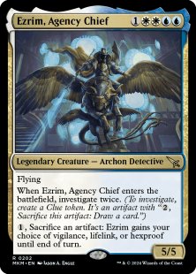 Ezrim, Agency Chief (foil)