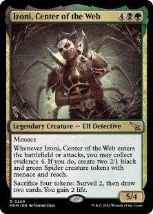 Izoni, Center of the Web (foil)