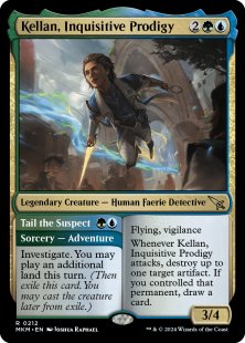 Kellan, Inquisitive Prodigy (foil)