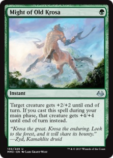 Might of Old Krosa (foil)