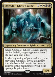 Obzedat, Ghost Council (foil)