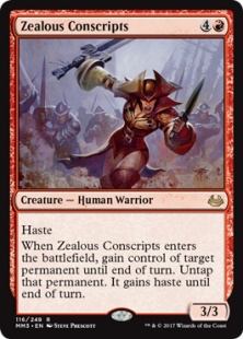 Zealous Conscripts (foil)