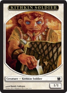 Kithkin Soldier token (1/1)