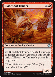 Bloodshot Trainee (foil)