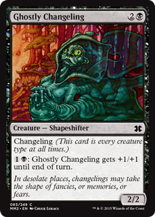 Ghostly Changeling (foil)